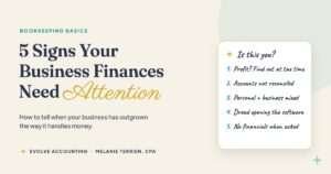 5 Signs Your Business Finances Need Attention