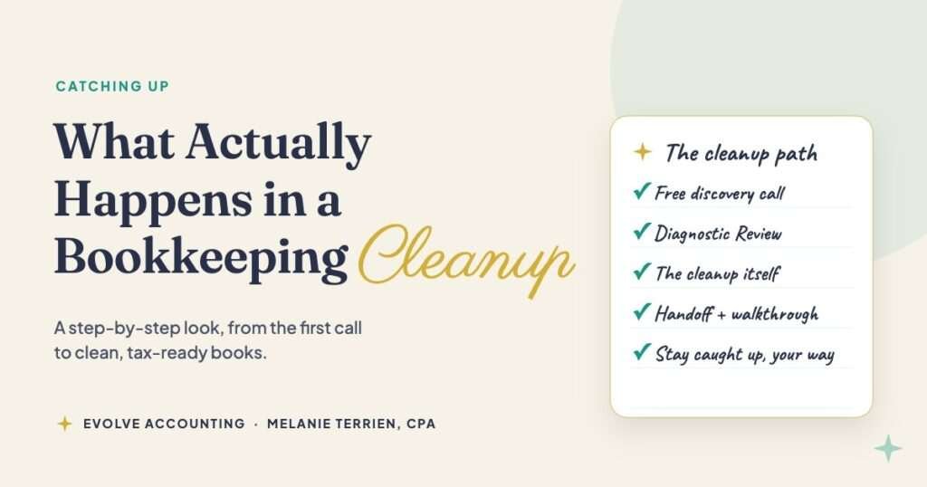 What Actually Happens in a Bookkeeping Cleanup